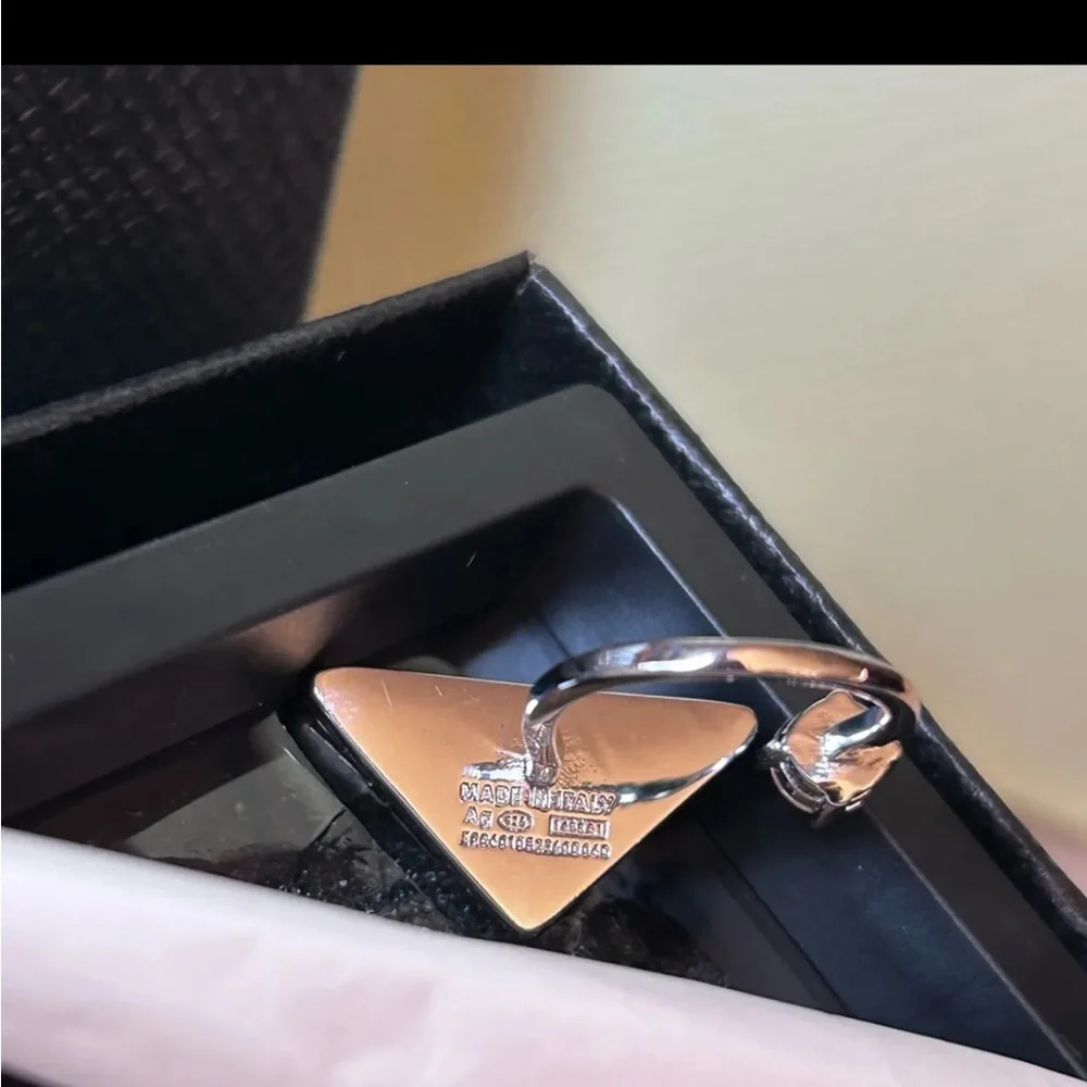 Authentic Prada Symbole Ring - Picture 11 of 12